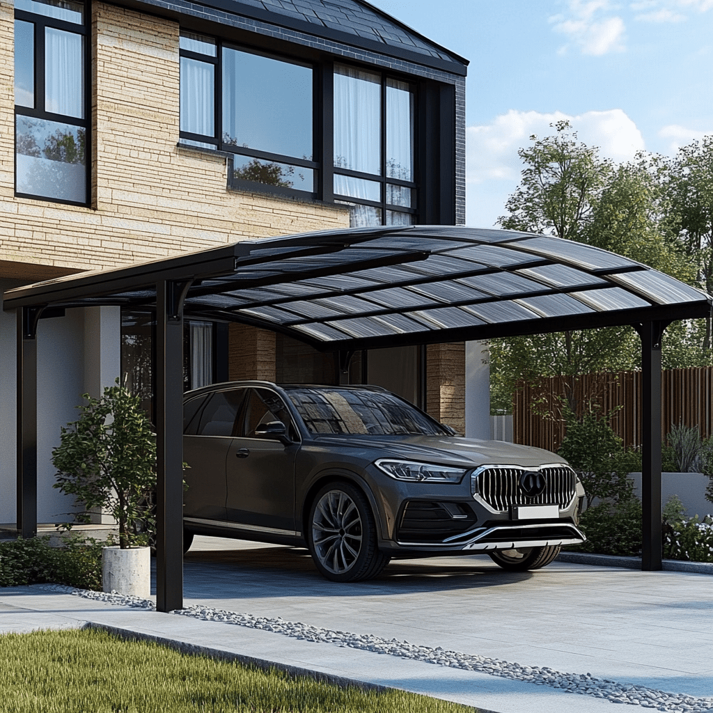 Поликарбонатные навесы в Уфе: как выбрать идеальное решение для вашего пространства